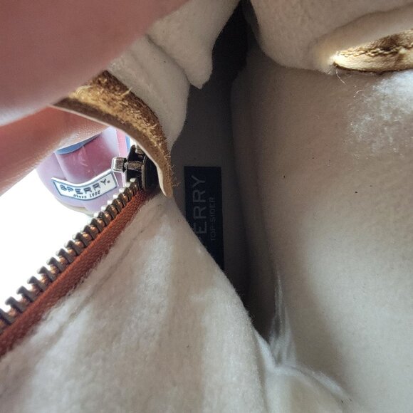 Sperry Boots Womens 8 Brown Saltwater Cozy Winter Casual Walking STS85401 - Picture 6 of 13